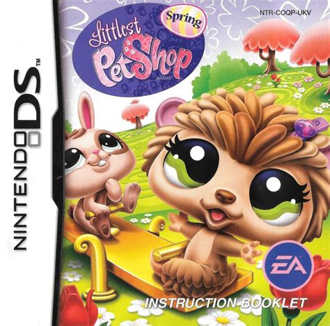 Littlest Pet Shop Spring 2009 Nintendo Ds Box Cover Art Mobygames