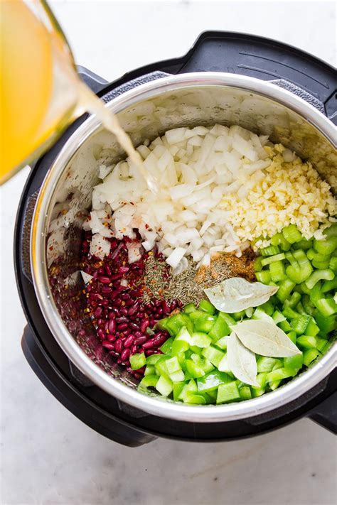 Slowly braised with aromatic white beans: Instant Pot Red Beans and Rice (Vegan) - The Simple Veganista