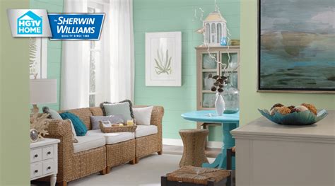 Coastal Cool Color Palette Hgtv Home™ By Sherwin Williams