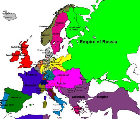 Карта европы в 1850 году 90 фото