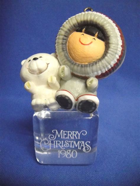 Hallmark Frosty Friends Christmas Ornament 1980 As Is Antique