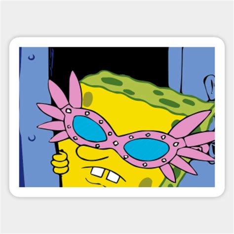 Spongebob Meme Spongebob Sticker Teepublic Au