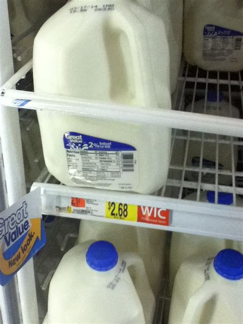How much does a gallon of milk cost. Milk Gallon for Under $2.00 at Walmart after Digital Rebates