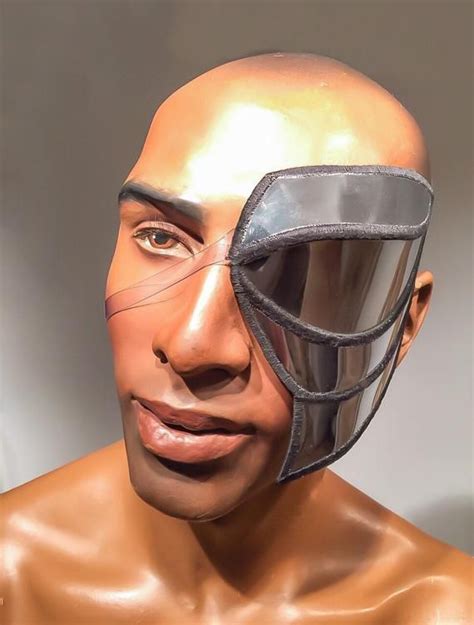 Cyborg Eye Patch Designed By Divamp Futuristic Goggles Sci Etsy