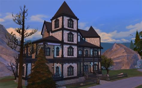 Sims 4 Gothic House