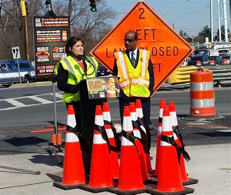 Work Zone Safety Highlighted At Busy Construction Project In Montgomery