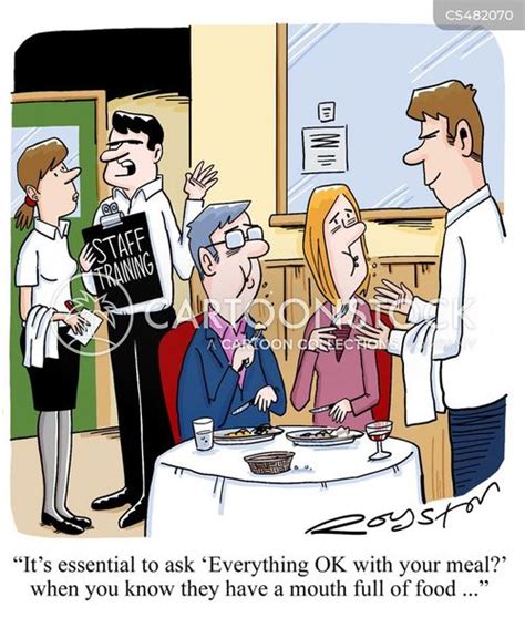 Waitress Cartoons And Comics Funny Pictures From Cartoonstock