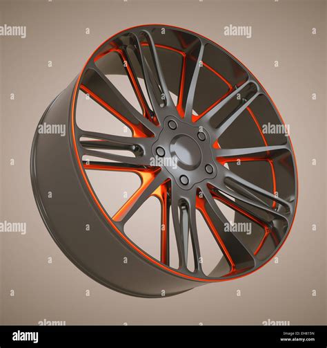 Black Alloy Wheel Hi Res Stock Photography And Images Alamy
