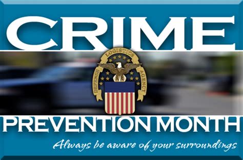 Crime Prevention Month Campaign Focuses On Fraud Theft In The