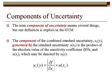 Guide To The Expression Of Uncertainty In Measurement