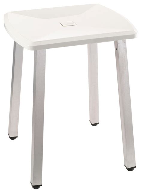 White Shower Stool Modern Shower Benches And Seats By Ponte Giulio