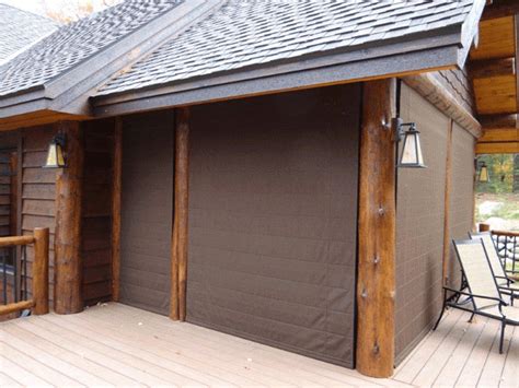 Maybe you would like to learn more about one of these? Outdoor Roman Shades keep rain & dirt out of screen porch ...