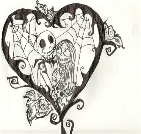 Pin By Graciegirl On Jack Skellington Heart Drawing Drawings Jack