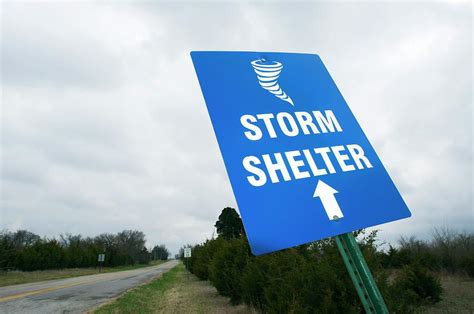 Storm Shelter Sign Photograph By Jim Reed Photographyscience Photo