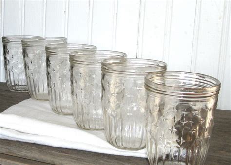 6 Vintage Cottage Drinking Glasses By Littlevintagecottage On Etsy