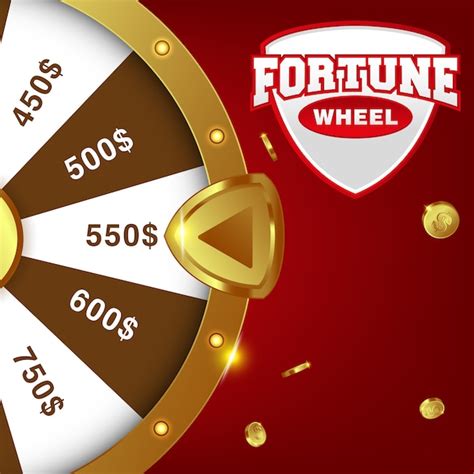 Premium Vector Realistic 3d Spinning Fortune Wheel Lucky Roulette