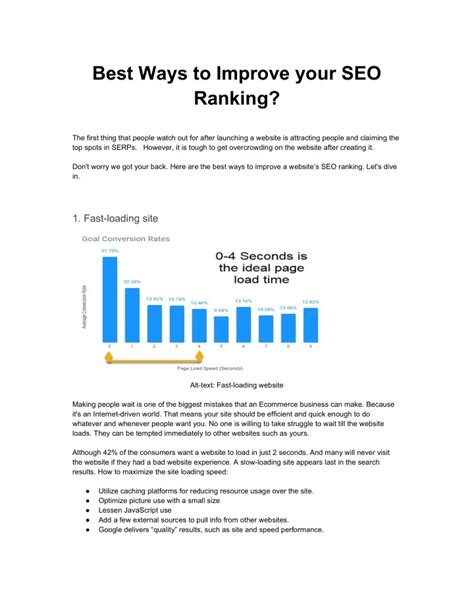 Ppt Best Ways To Improve Your Seo Ranking Powerpoint Presentation