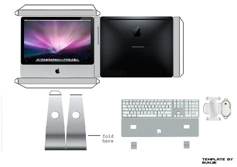 Here you can explore hq apple laptop transparent illustrations, icons and clipart with filter setting like size, type polish your personal project or design with these apple laptop transparent png images. All sizes | imac aluminium papercraft template | Flickr ...