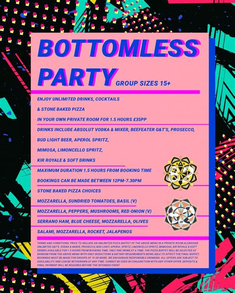 Bottomless Party Bar