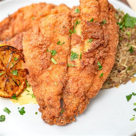 Southern Mustard Fried Flounder One Stop Chop