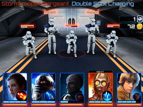 Star Wars Assault Team Palace Raid Battle 5 Normal Gameplay Youtube