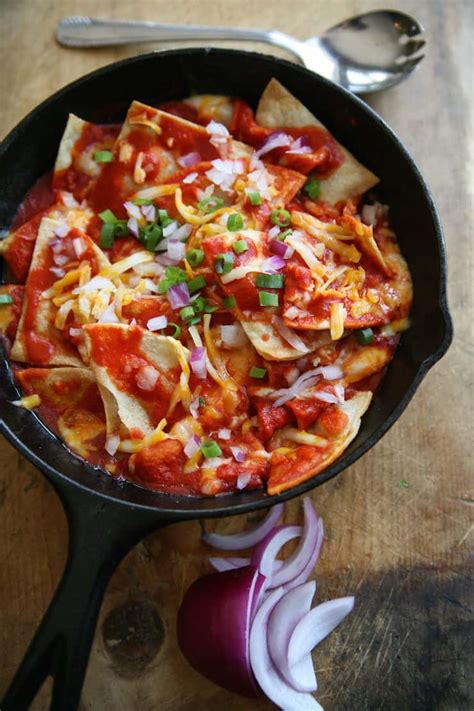 Red Chile Chilaquiles Muy Bueno Cookbook