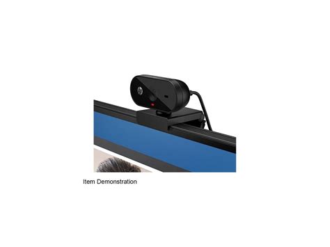 Hp 320 Fhd Webcam Plug And Display Ambient Light Auto Adjust Full Hd 1080p 66º Wide Angle