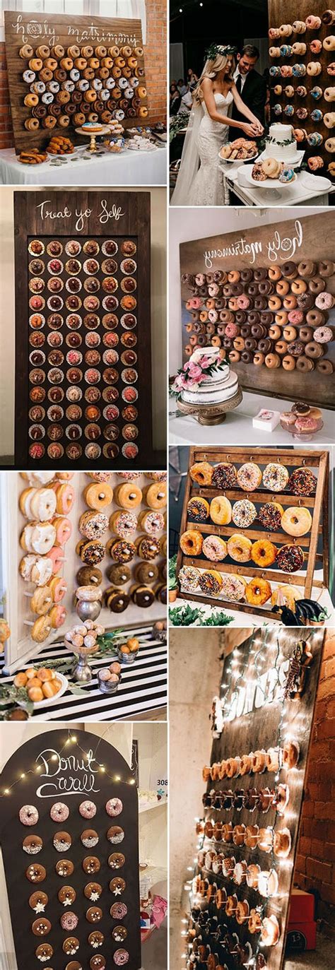 30 best wedding donut walls and displays for 2023 hmp