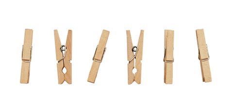 Set Of Decorative Clothespins Stock Photo Download Image Now