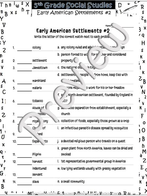 Usa Studies Weekly 5th Grade Answer Key Educationmaterial