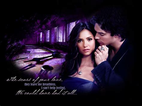 Damon And Elena Wallpapers Wallpaper Cave