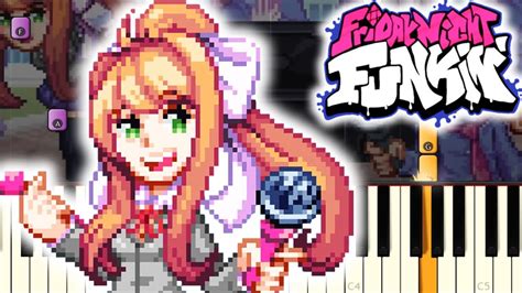 Monika And Senpai Sing One Last Song Together Piano Cover Youtube