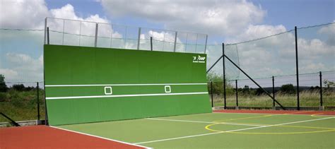 Practice Wall Tennis Court Surface Solutions Ltd
