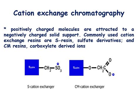 Ion Exchange Chromatography презентация онлайн