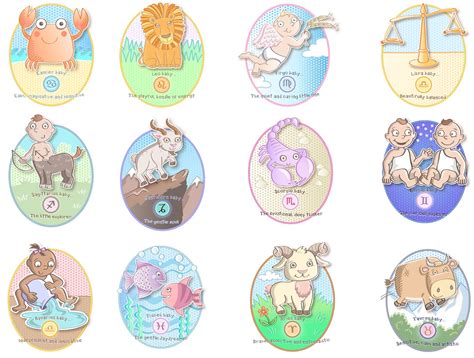 Emily Snape Baby Zodiac Symbols