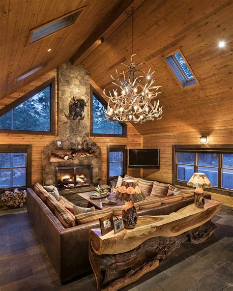 Cozy Cabin With Rustic Charm Angelica Henry Design