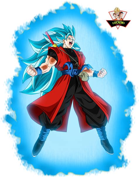 Super saiyan blue goku vs super saiyan 4 xeno goku | dragon ball heroes. Goku Xeno Ssj3 Blue by lucario-strike on DeviantArt ...