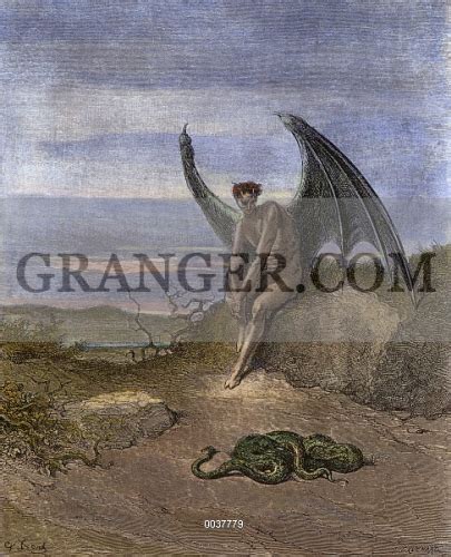 Image Of Milton Paradise Lost Satan And The Snake Engraving After