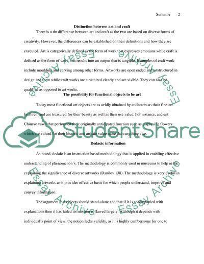 I included my best 4 out of 6 pieces. Creative of Art Essay Example | Topics and Well Written Essays - 250 words