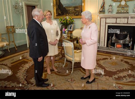 Queen Elizabeth Ii Meets The New Lieutenant Governor Of Quebec Michel
