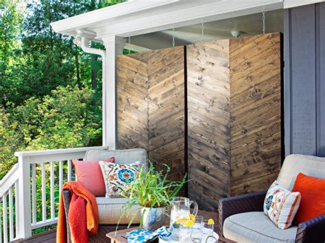 Using a portable partition can help create privacy anywhere in your backyard. Backyard Privacy Ideas | HGTV