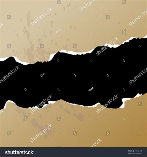 Hole Paper Vector Illustration Stock Vector Royalty Free 15933418