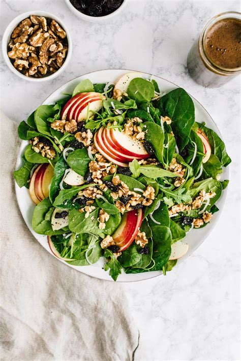 Reviewed by millions of home cooks. Apple Walnut Spinach Salad with Balsamic Vinaigrette