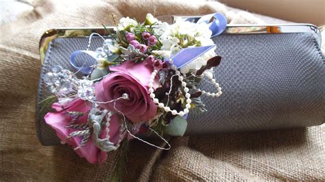 Handbag Corsage Mother Of The Bride Flowers Bridemaids Ts