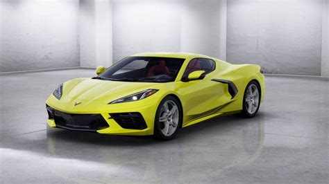 C8 Exterior Color Accelerate Yellow Metallic