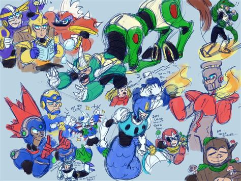 Gxm On Twitter Rt Theletterw Assorted Robot Master Grab Bag Megaman ロックマン Megamanclassic