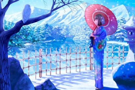 Winter Anime Wallpaper ·① Wallpapertag