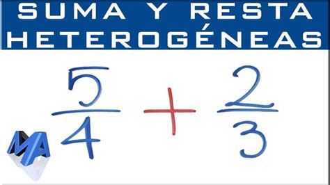 Procedimiento Para Sumar Y Restar Fracciones HeterogÉneas Timeline