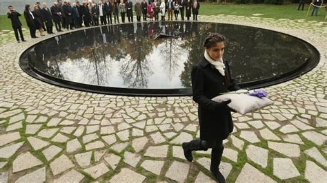 Roma Holocaust Memorial Opens In Berlin Bbc News