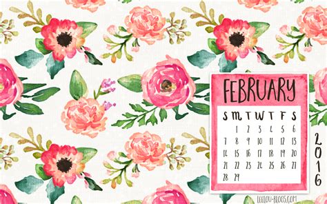 February background stock photos and images. Desktop Wallpapers Calendar February 2016 - Wallpaper Cave
